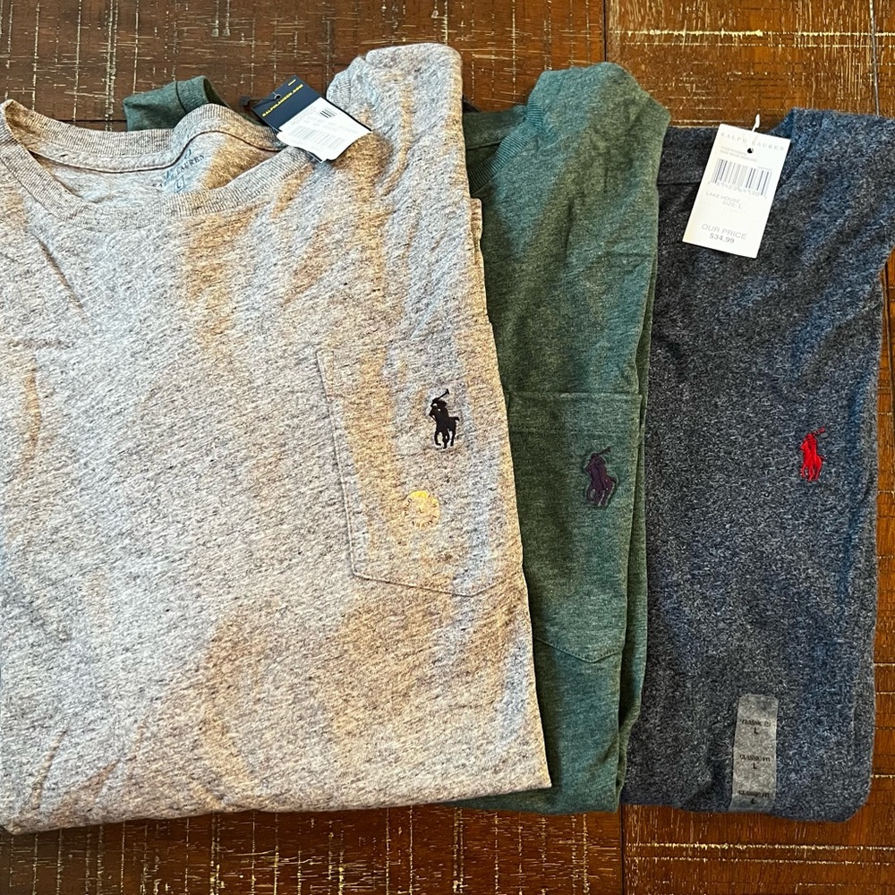 Polo Ralph Lauren L/S shirt bundle
